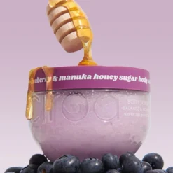 Blueberry & Manuka Honey Body Scrub