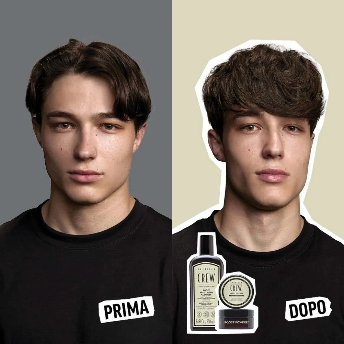 Boost pre-styling shampoo