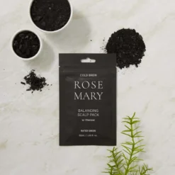 Cold Brew Rosemary Balancing Scalp Pack W/Charcoal