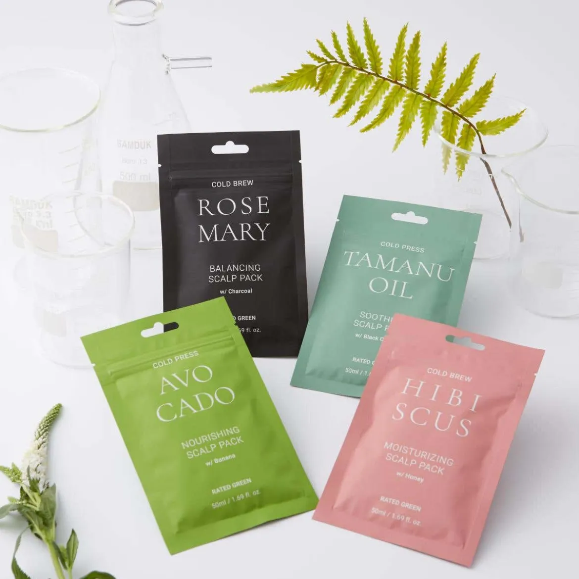 Cold Brew Rosemary Balancing Scalp Pack W/Charcoal