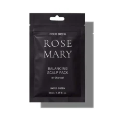 Cold Brew Rosemary Balancing Scalp Pack W/Charcoal