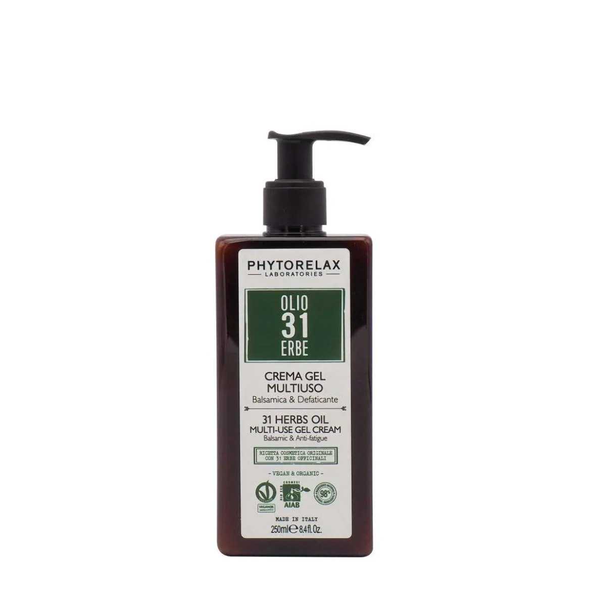 Crema gel balsamica e rigenerante 31 erbe