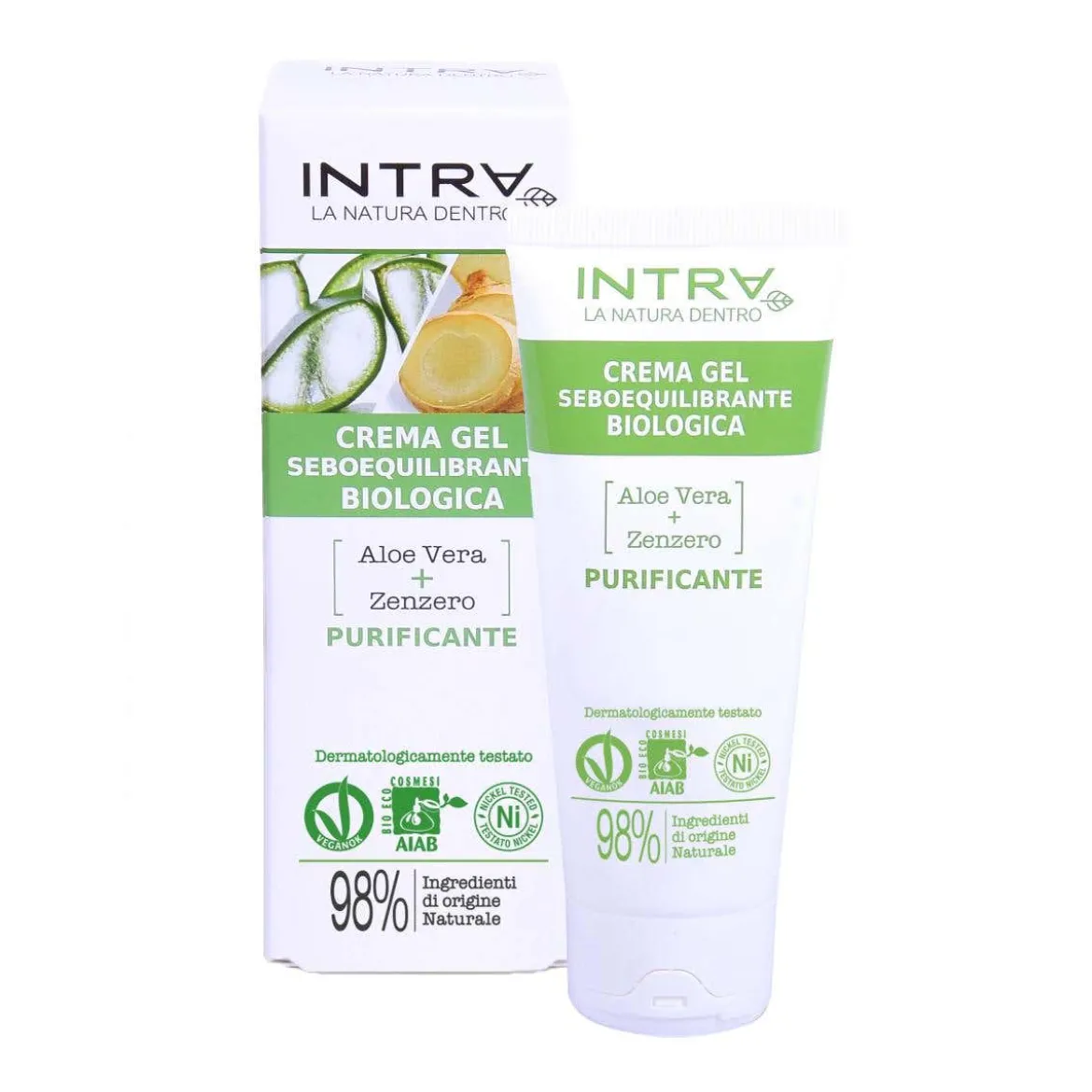 Crema sebo-equilibrante aloe & zenzero