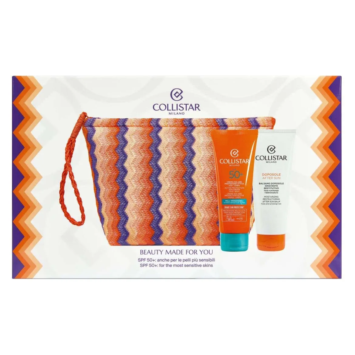 Crema Solare Protezione Attiva Pelli Ipersensibili SPF50+ Cofanetto