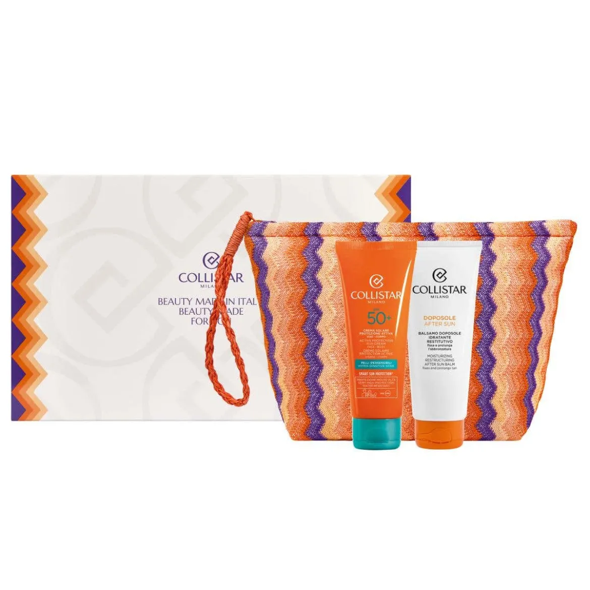 Crema Solare Protezione Attiva Pelli Ipersensibili SPF50+ Cofanetto