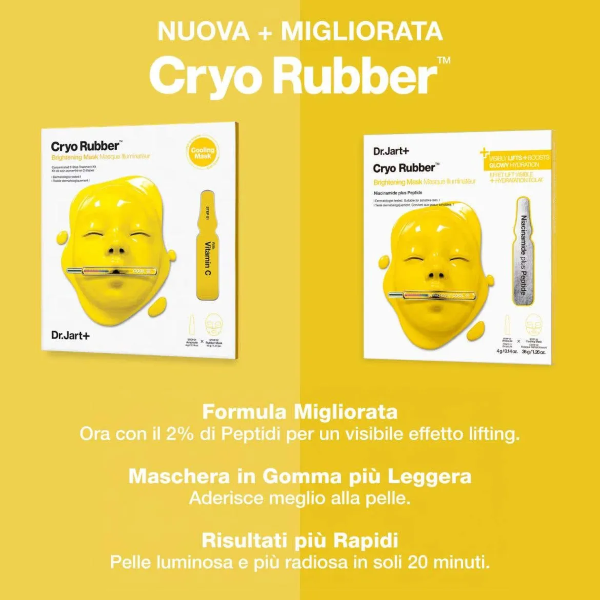 Cryo RubberTM Brightening Mask
