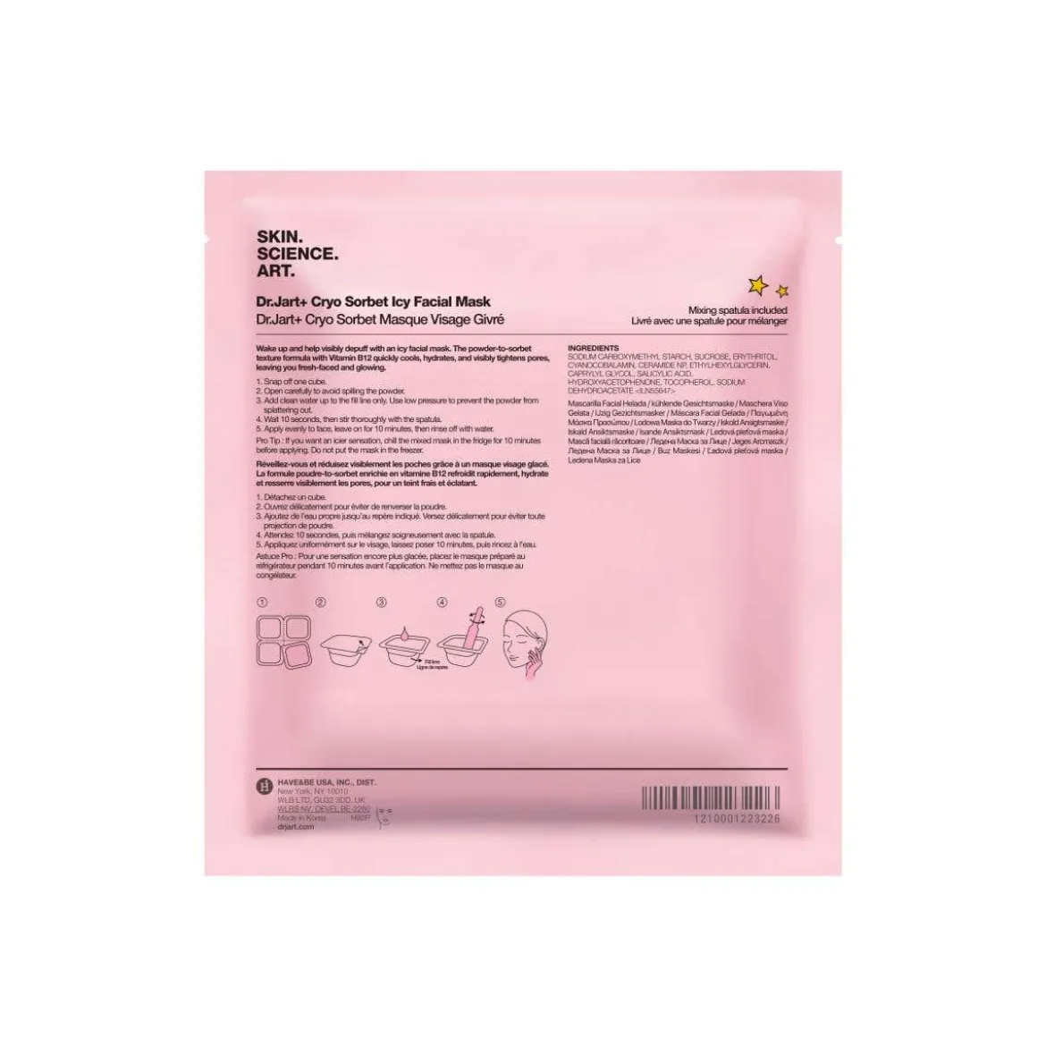 Cryo Sorbet Icy Facial Mask