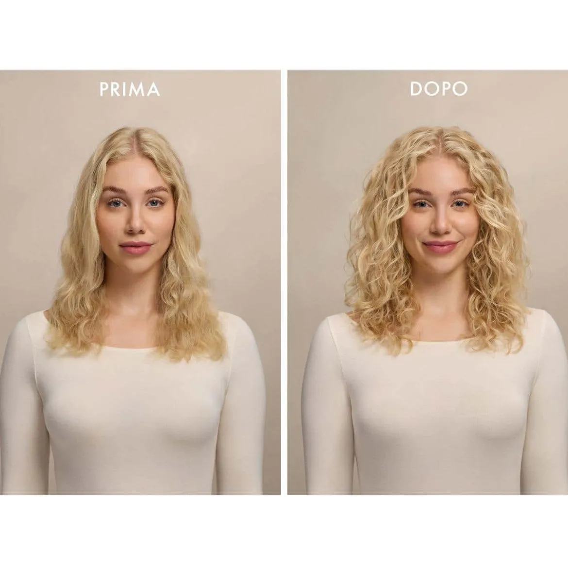 Curl Control Mousse modella ricci