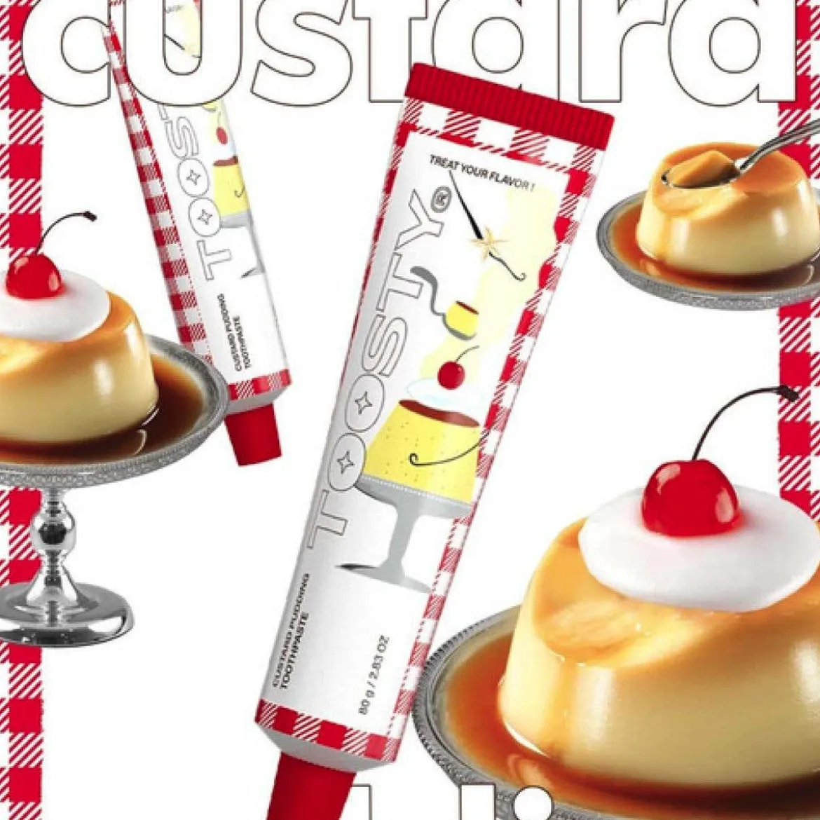 Custard Pudding Toothpaste