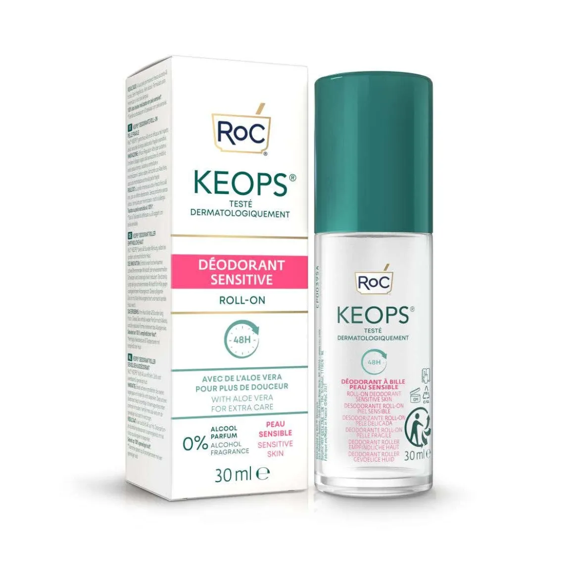 Deodorante Roll-On 48h Sensitive