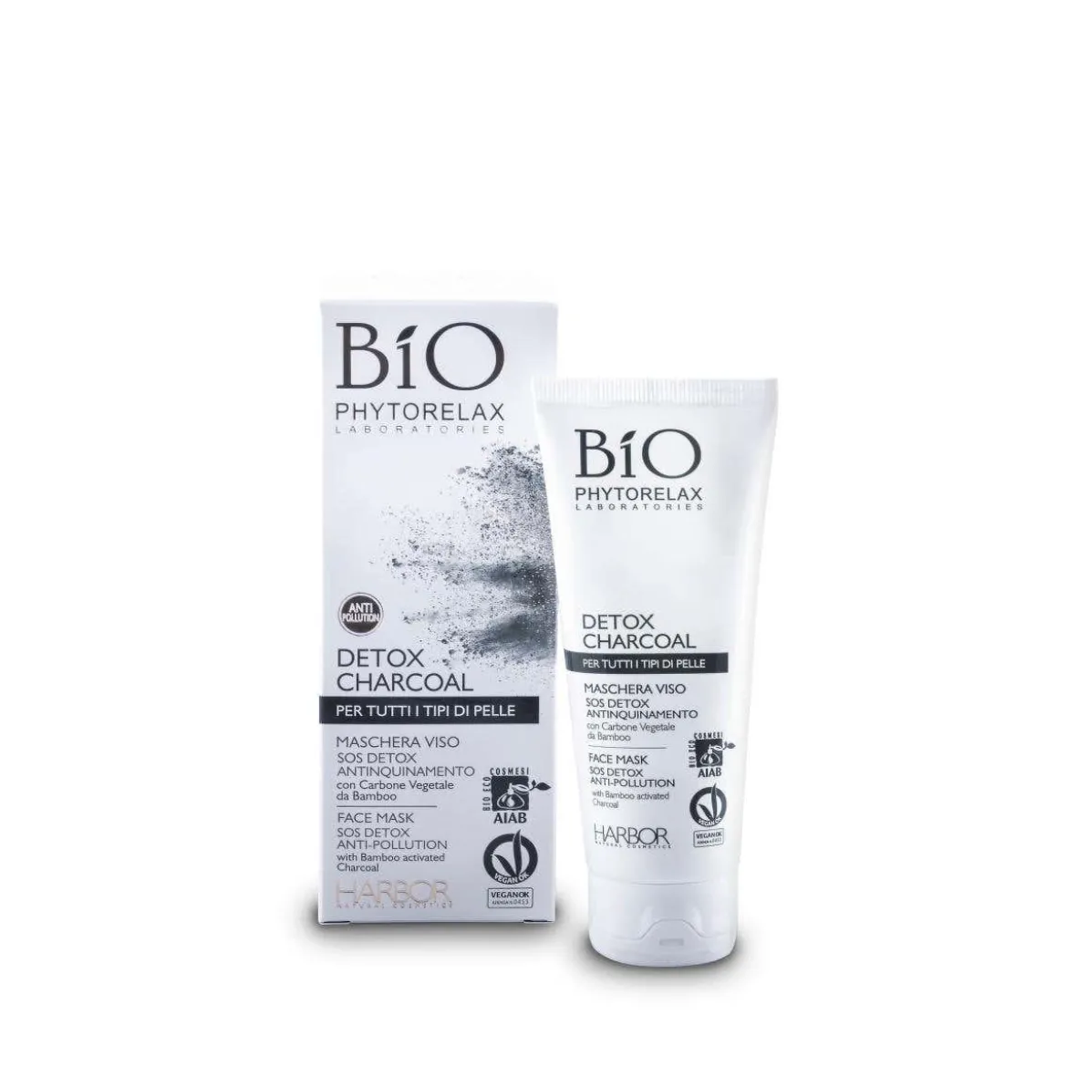 Detox charcoal maschera viso