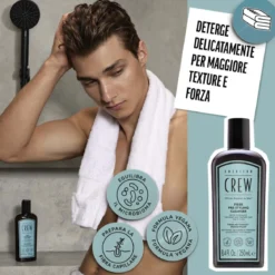 Fiber pre-styling shampoo