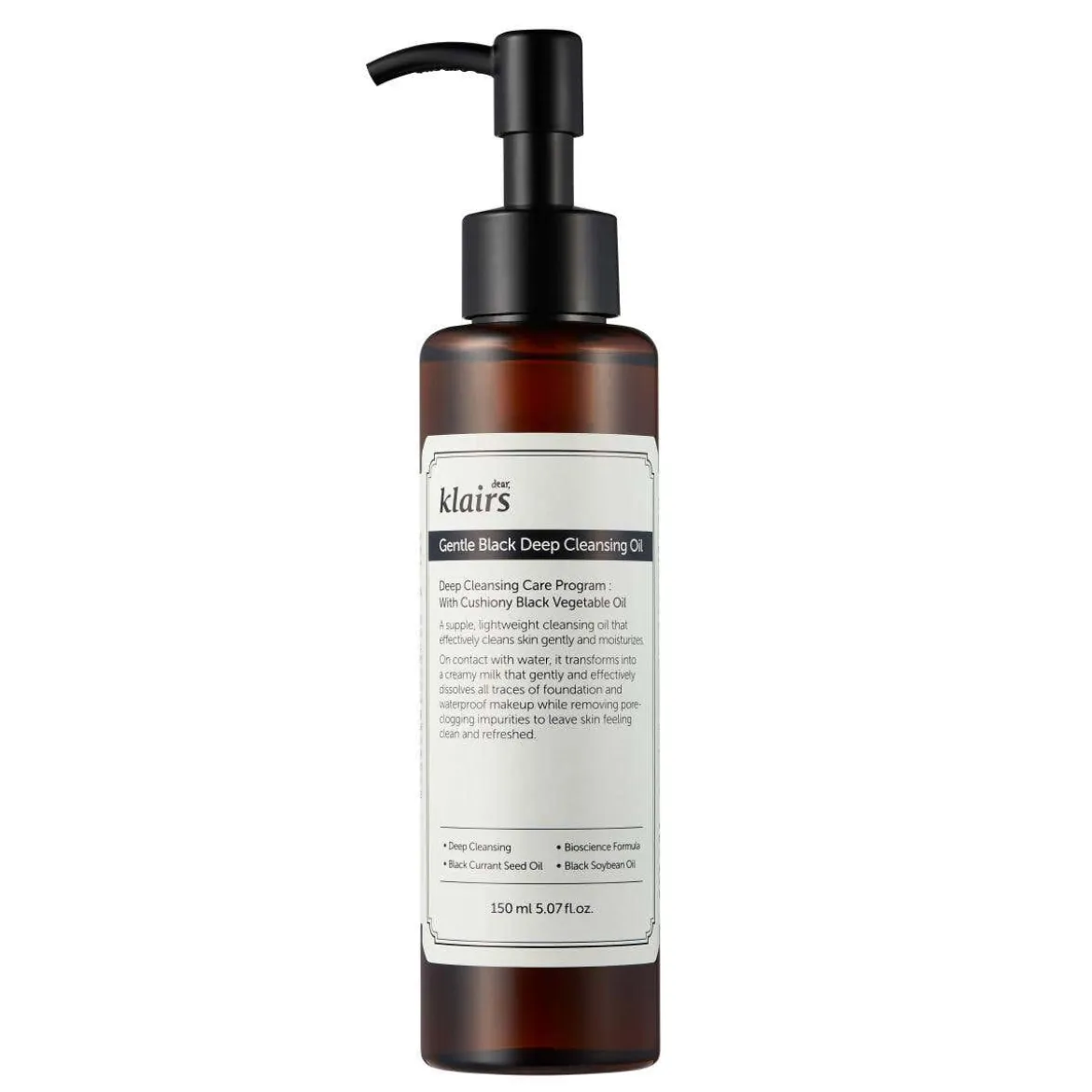 Gentle Black Deep Cleansing Oil