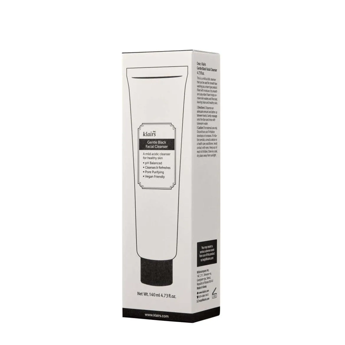 Gentle Black Facial Cleanser