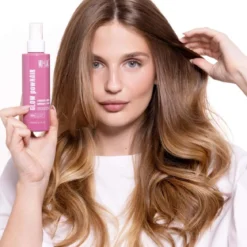 Glow Powhair latte spray rinforzante