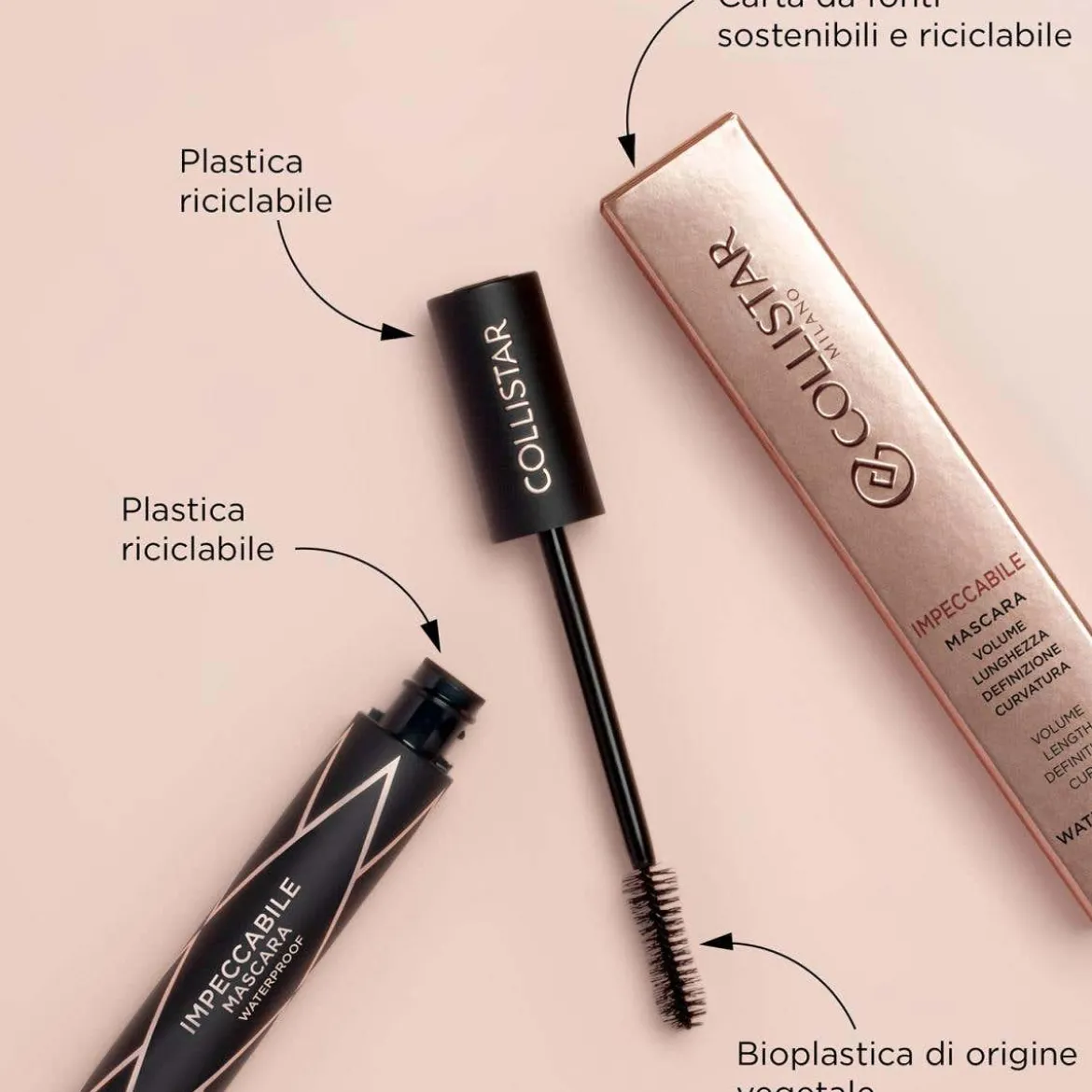 Impeccabile Mascara Waterproof Ultra Nero