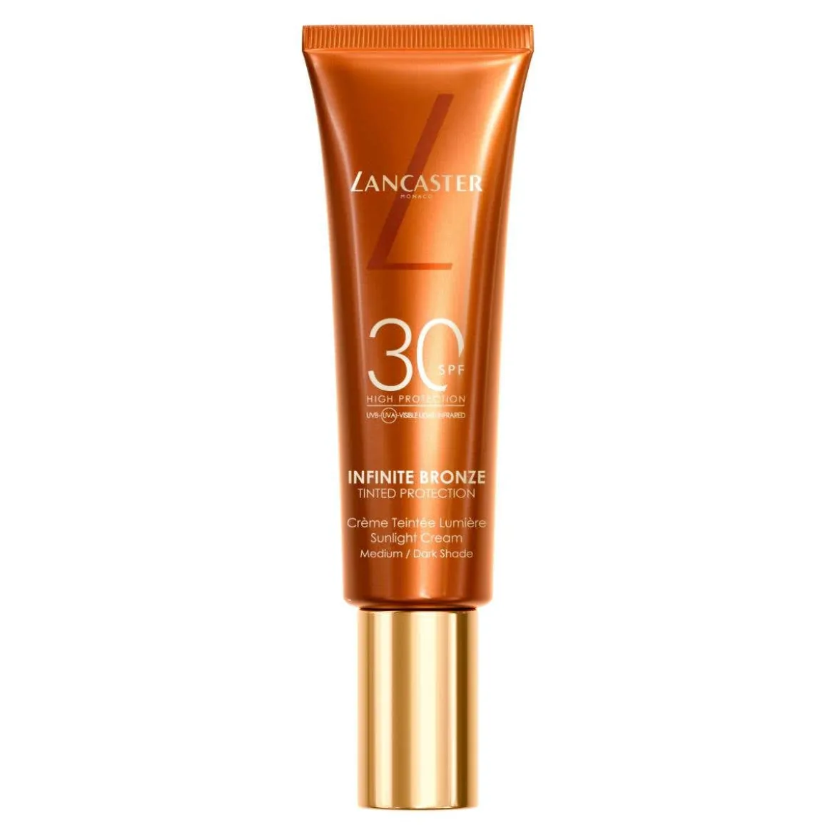 Infinite Bronze Tinted Protection Sunlight Cream SPF30 Tonalità medio/scura