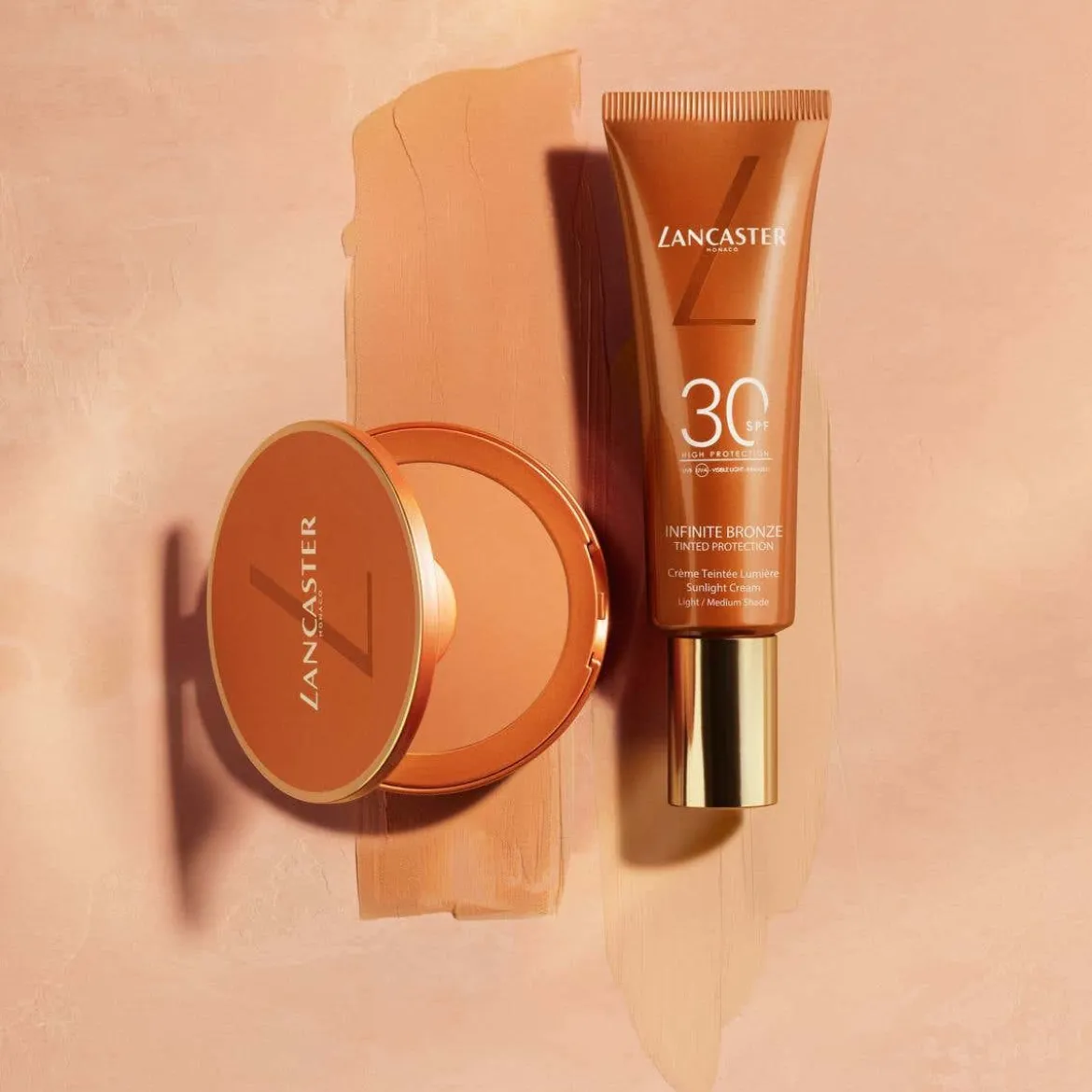 Infinite Bronze Tinted Protection Sunlight Cream SPF30 Tonalità medio/chiara