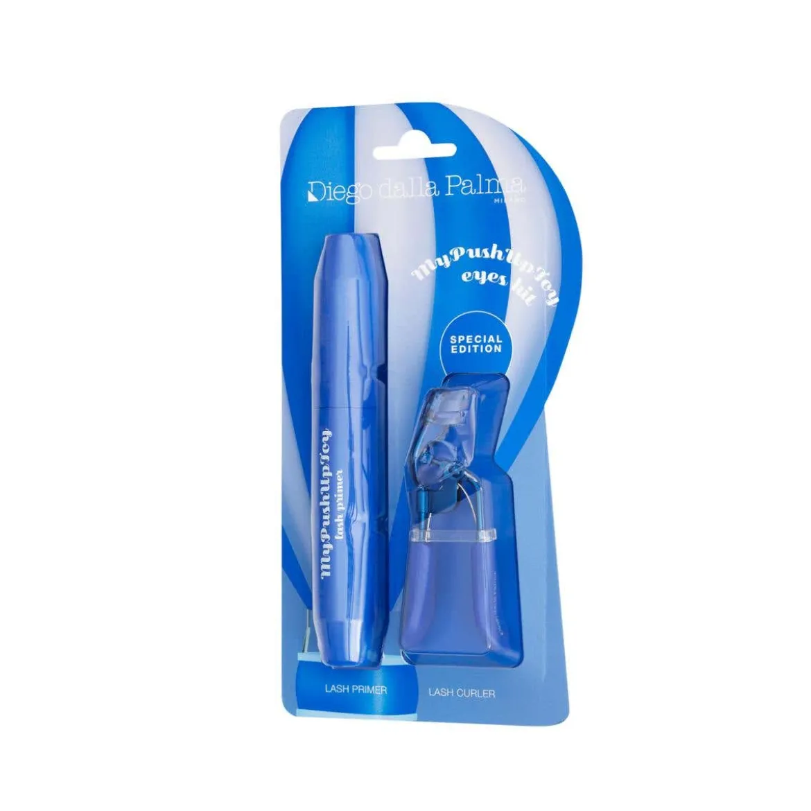 Kit MYPUSHUP TOY primer + piegaciglia blu