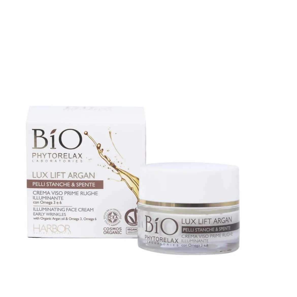 Lux lift argan crema illuminante viso