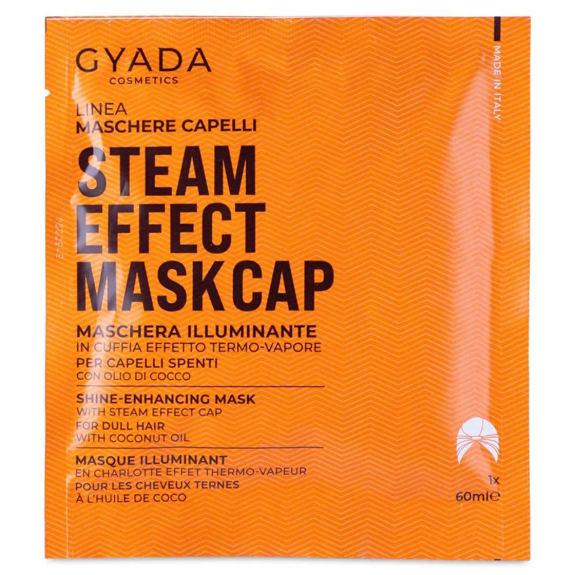 Maschera Illuminante in Cuffia Effetto Termo-Vapore