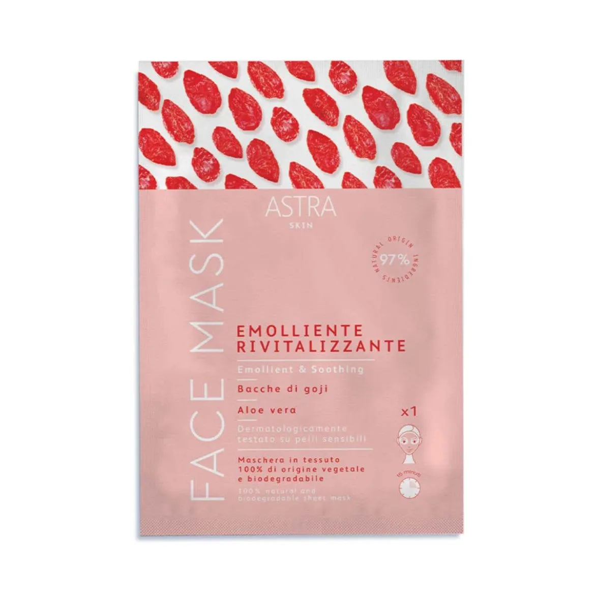Maschera Viso Emolliente Rivitalizzante