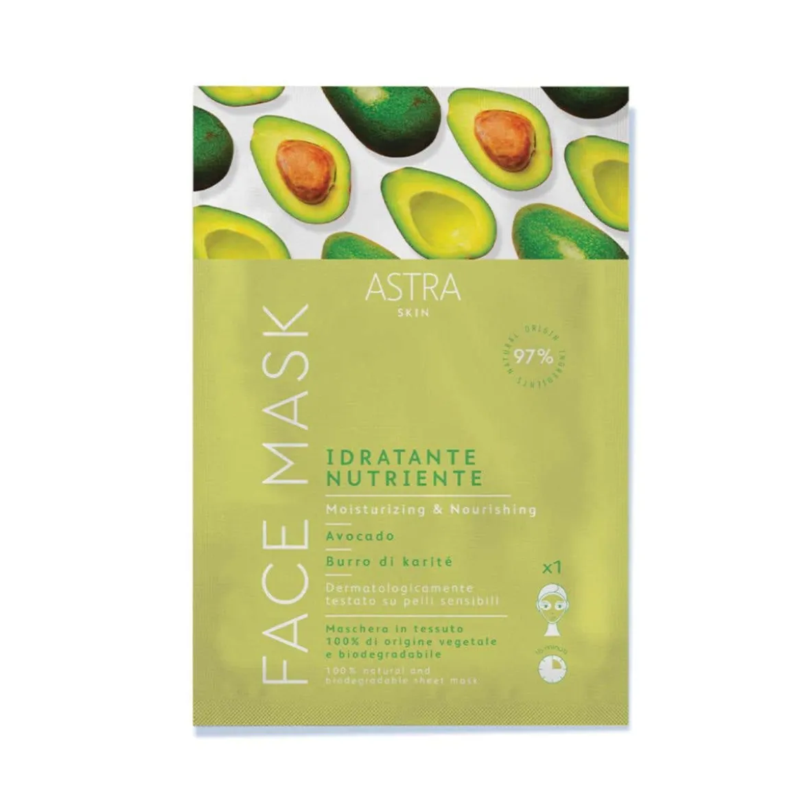 Maschera Viso Idratante Nutriente
