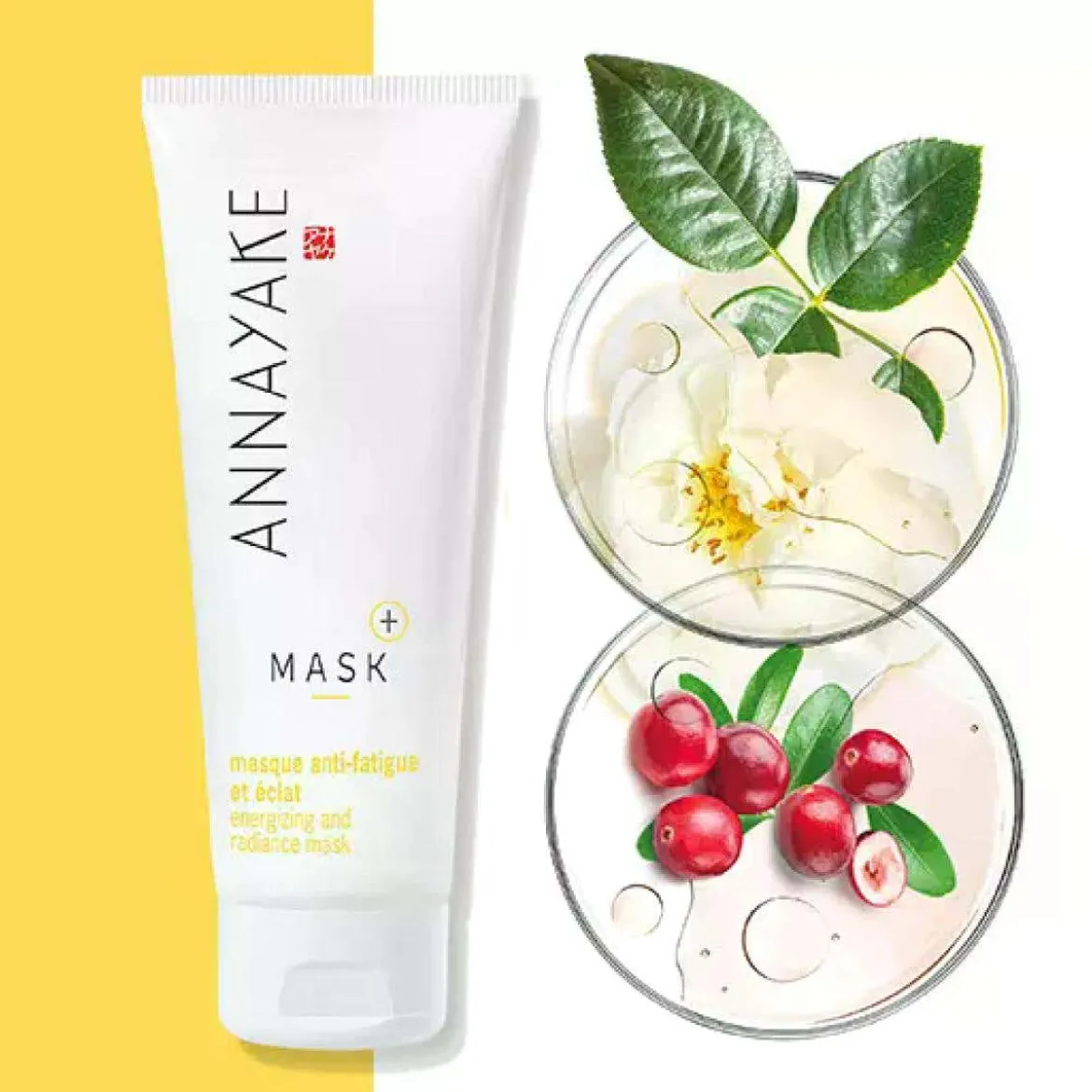 Masque anti-fatigue et éclat