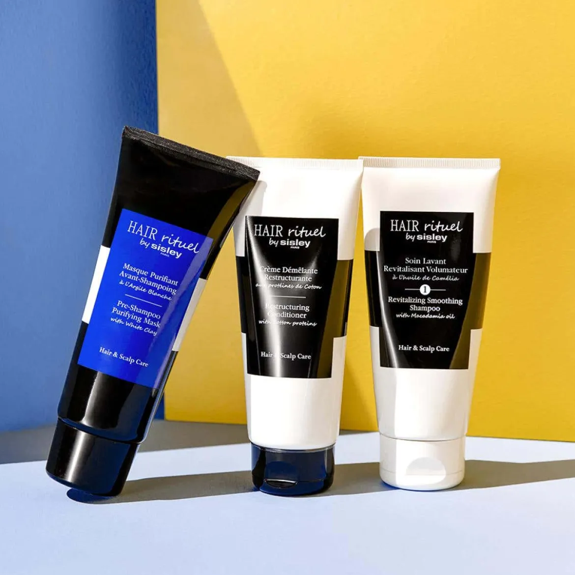 Masque Purifiant Avant-Shampoing à l'Argile Blanche