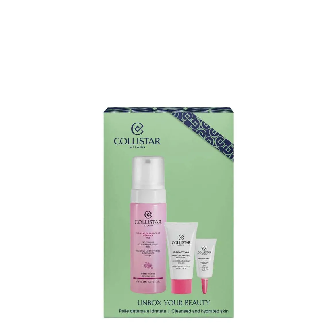 Mousse Detergente Lenitiva Viso Cofanetto