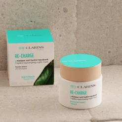 MyClarins Re-Charge maschera notte idratante rimpolpante