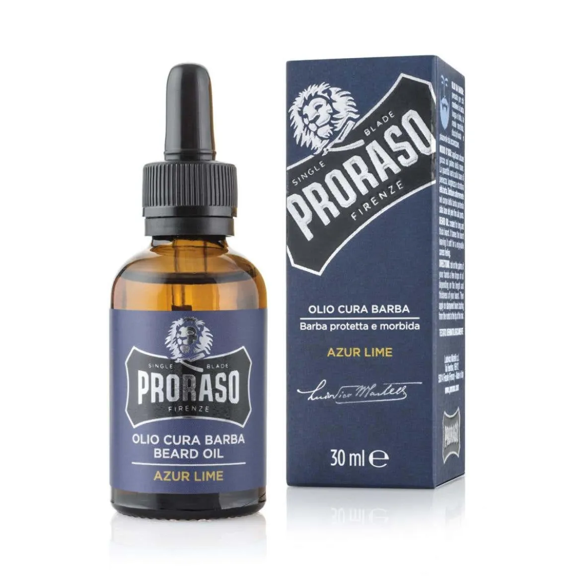 Olio Cura Barba Azur Lime
