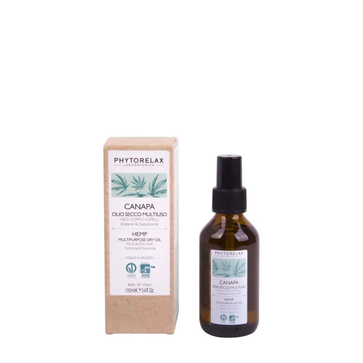Olio secco multi-uso idratante e rilassante