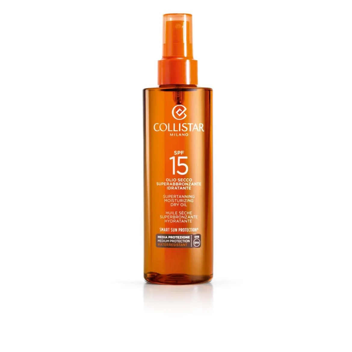 Olio Secco Superabbronzante Idratante SPF15