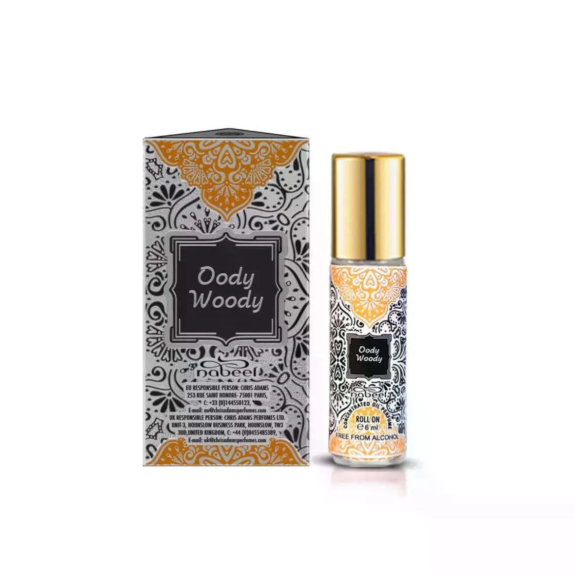 Ooody Woody Roll On Oil Perfume