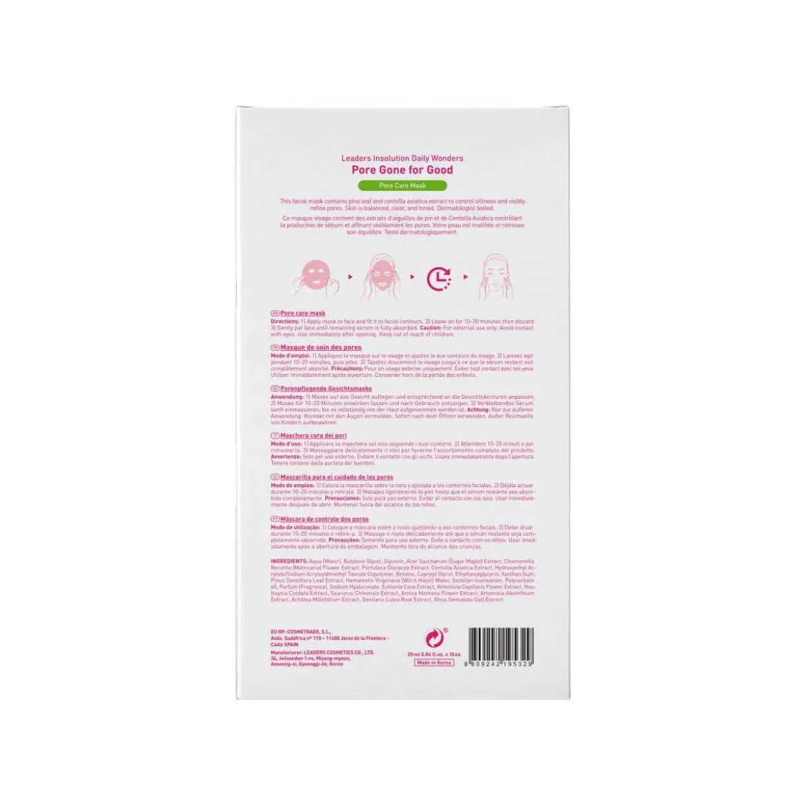 Pore Gone For Good Pore Care Mask