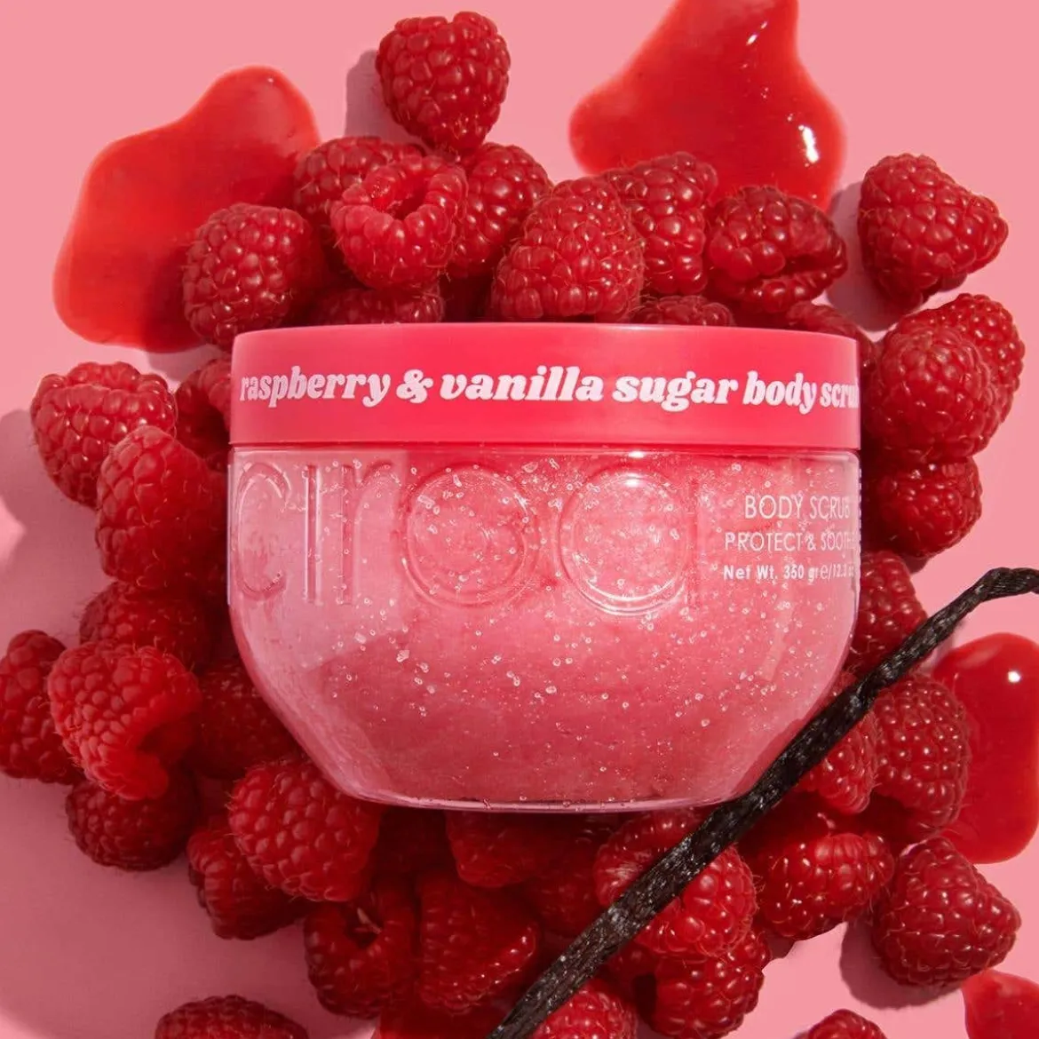 Raspberry & Vanilla Body Scrub