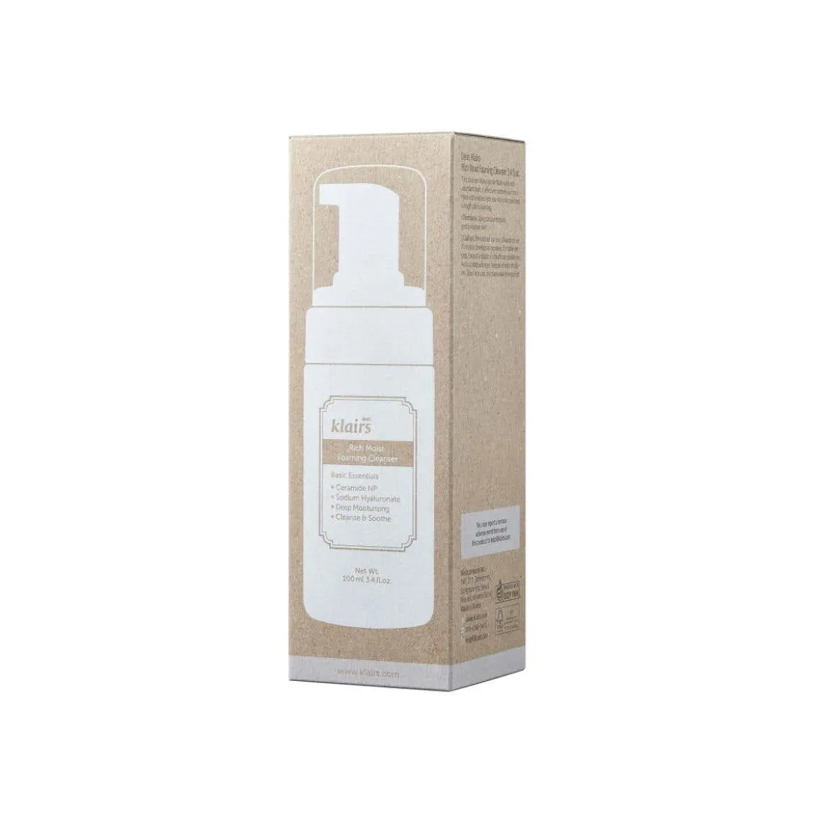 Rich Moist Foaming Cleanser