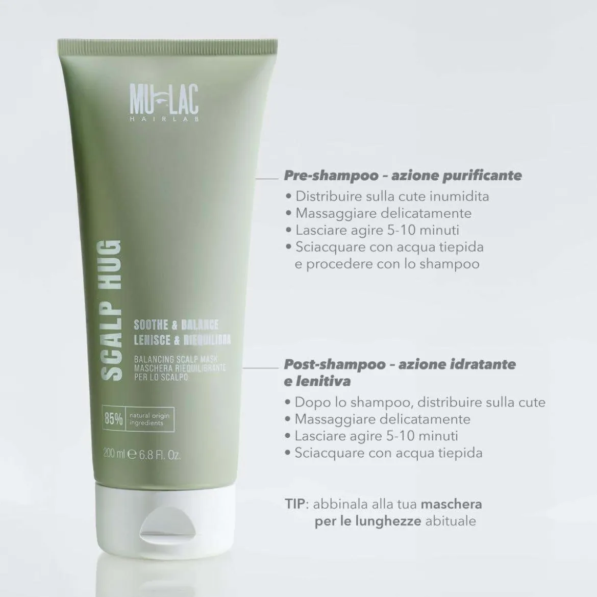 Scalp Hug Maschera Riequilibrante per Lo Scalpo