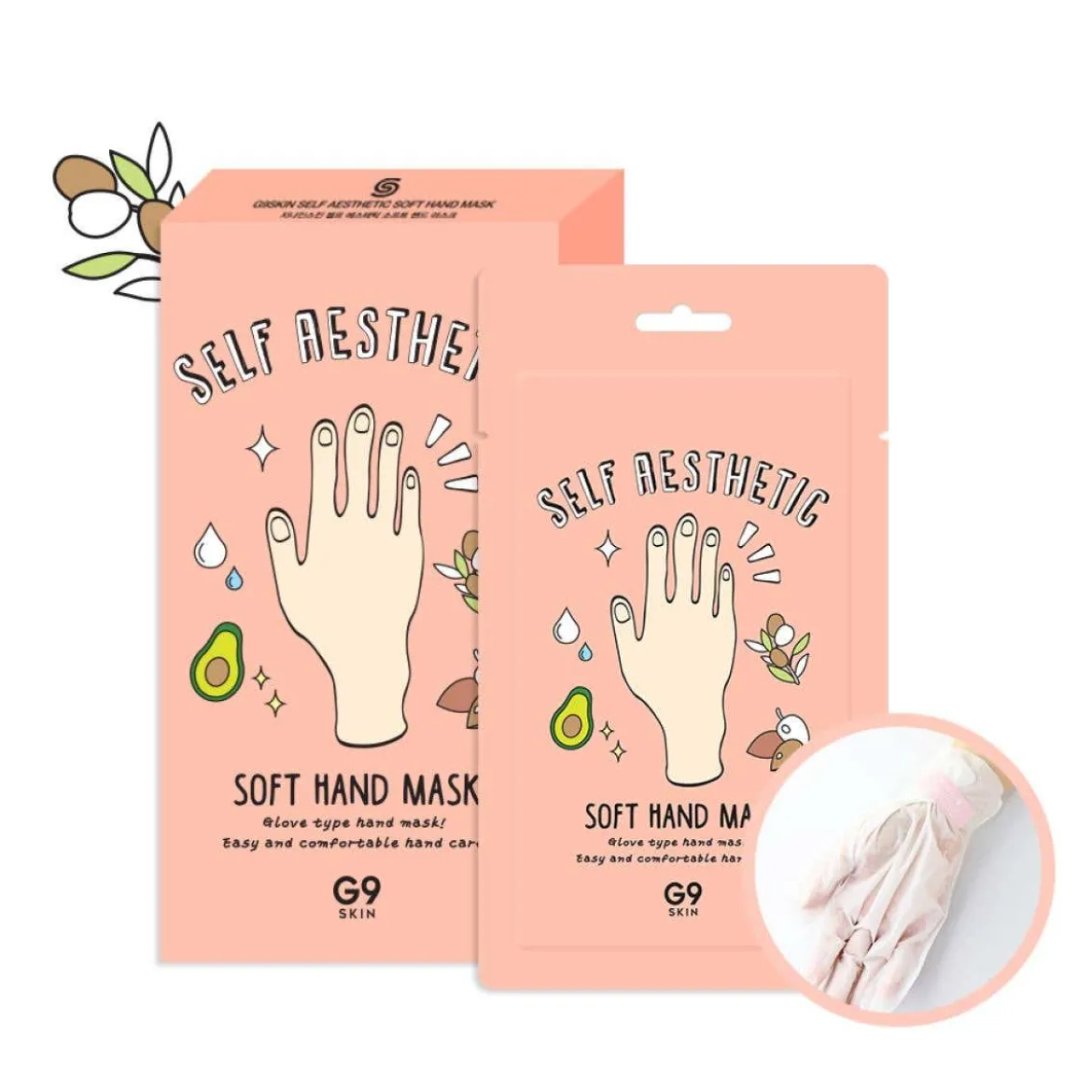 Self Aesthetic Soft Hand Mask Maschera