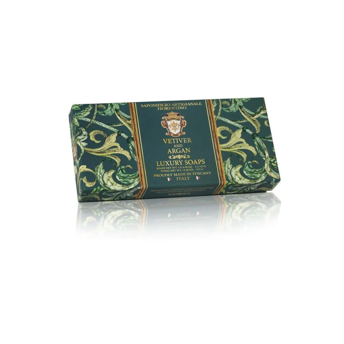 Set Saponette al profumo di Vetiver e Argan