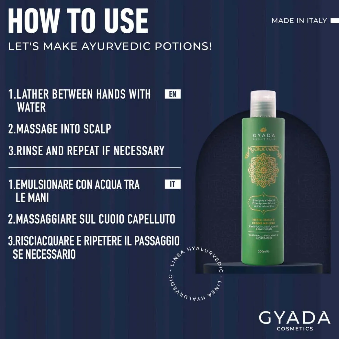 Shampoo Ayurvedico Fortificante