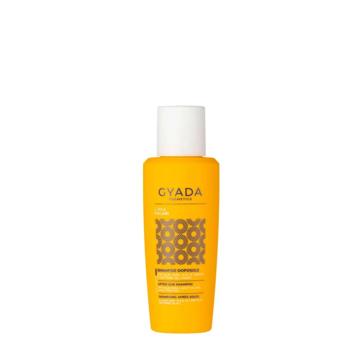 Shampoo doposole Aloe Vera, Olio di Carota e Proteine del Grano
