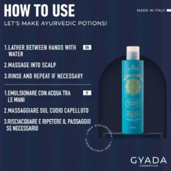 Shampoo Rivitalizzante per Capelli Secchi e Crespi