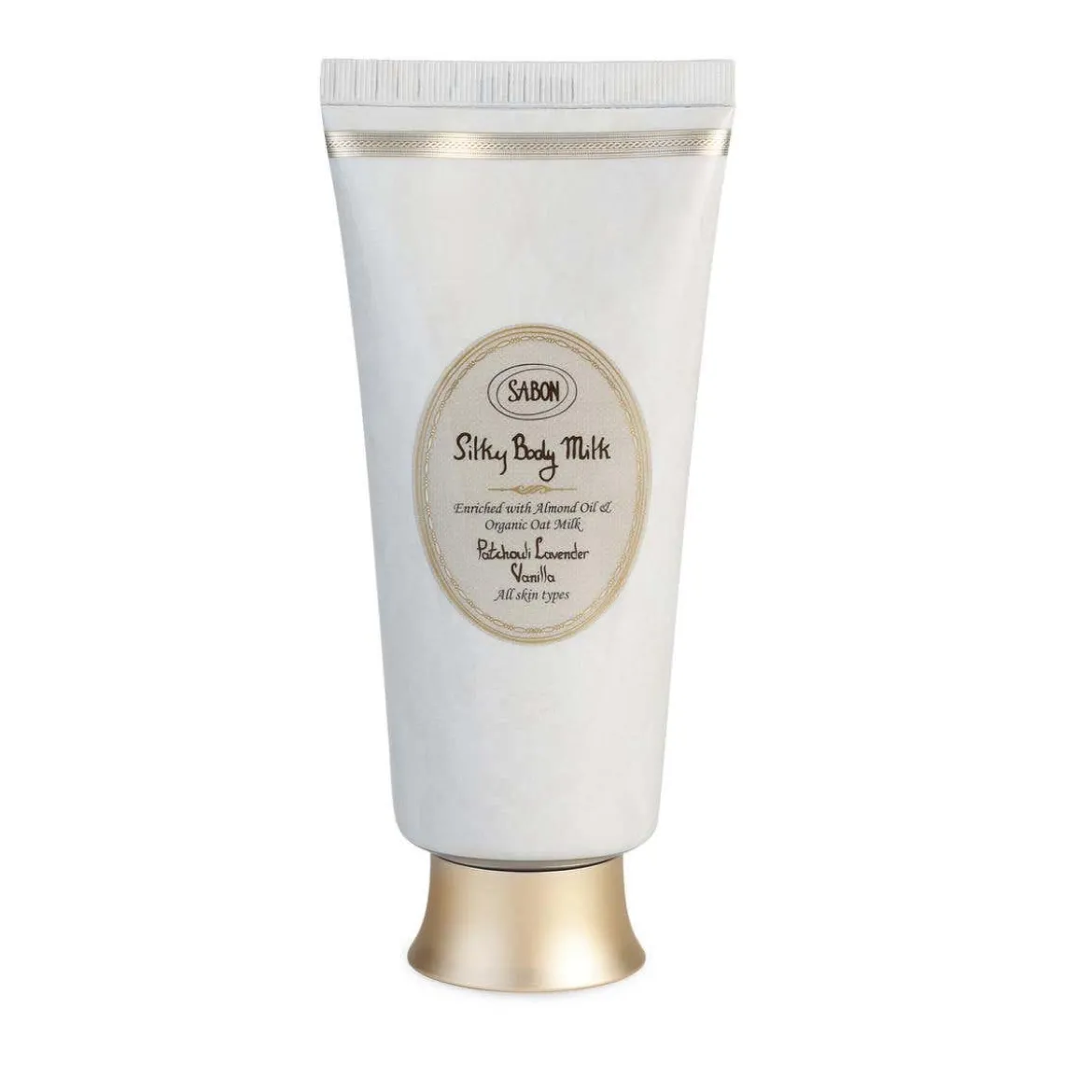 Silky Body Milk Tube Patchouli Lavender Vanilla