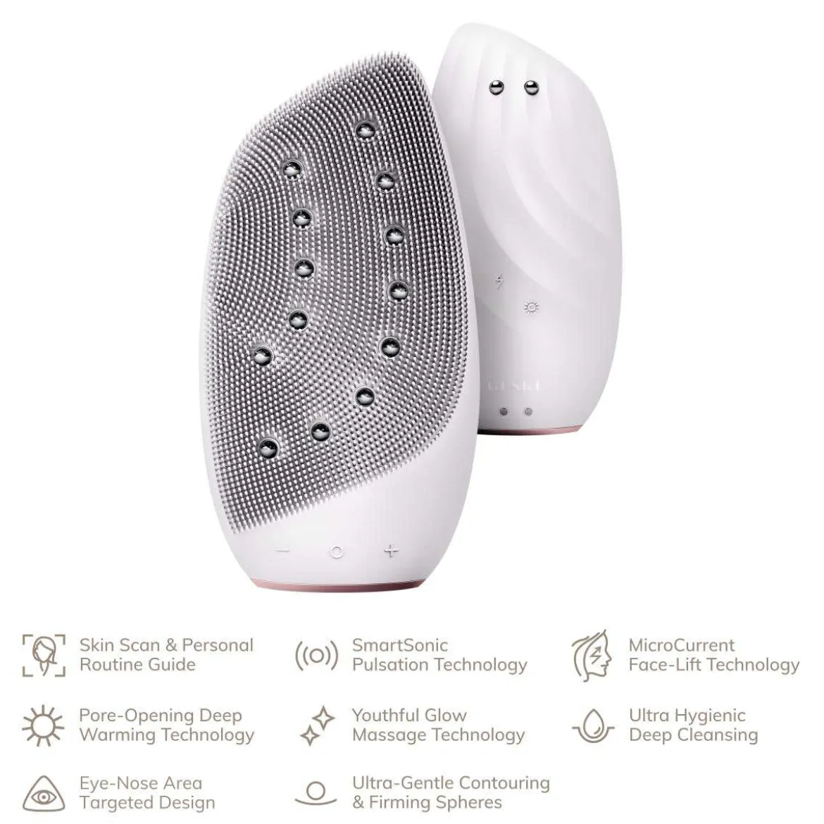 Sonic Thermo Facial Brush & Face-Lifter 8 in 1 - STARLIGHT