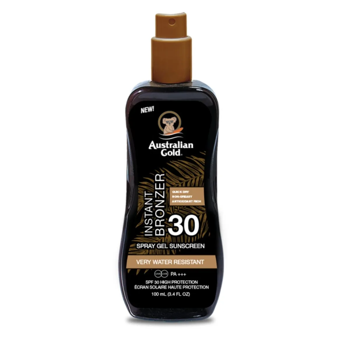Spf 30 Spray Gel With Bronzer