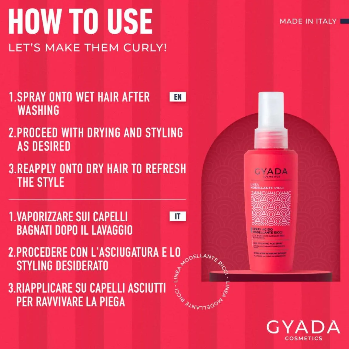 Spray Acido Modellante Ricci