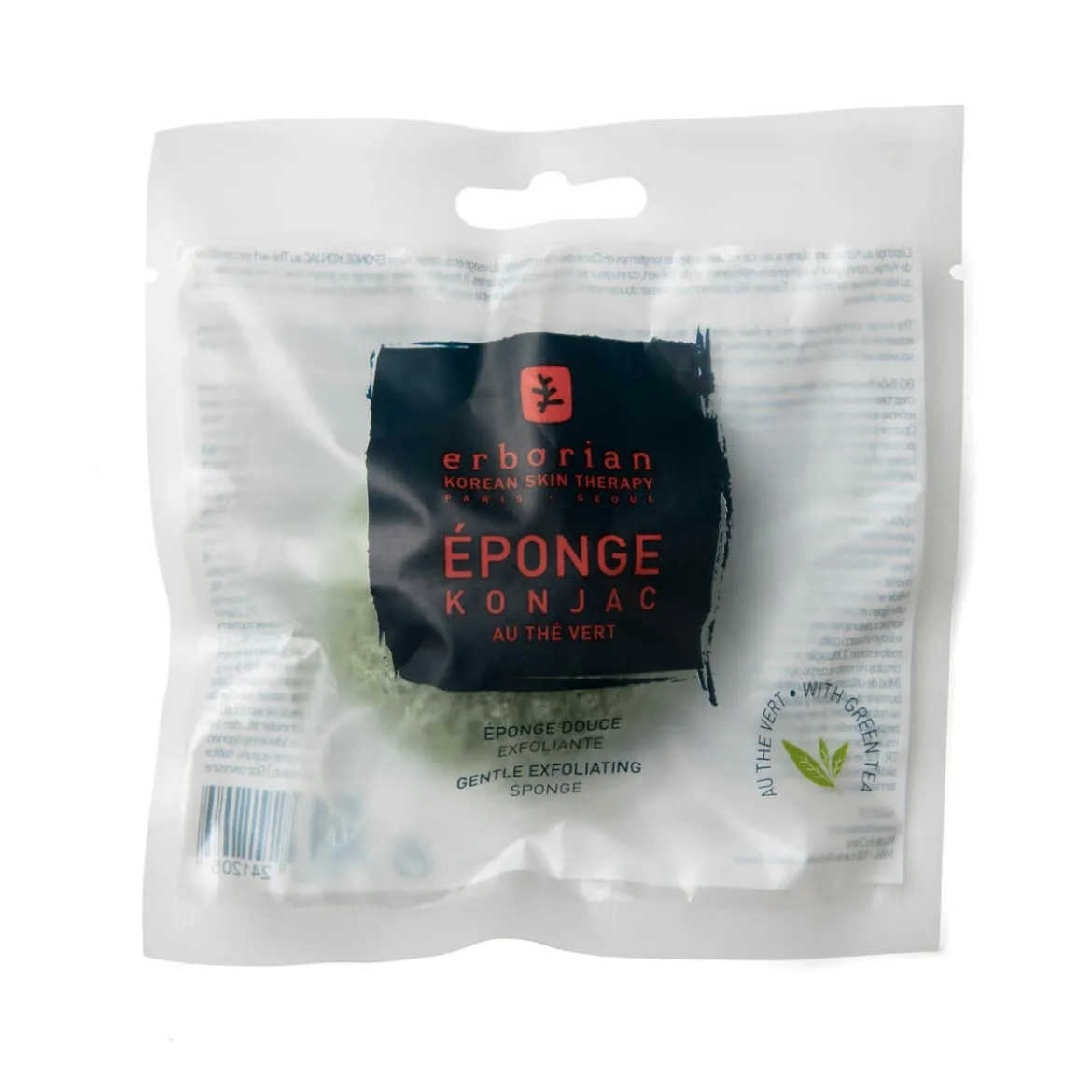 Spugna Konjac al tè verde