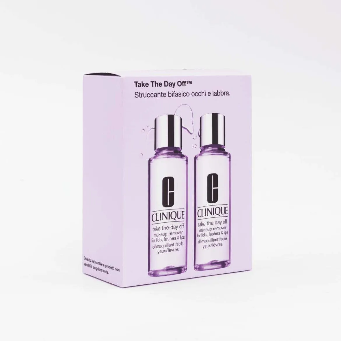 Take The Day Off Duo struccante bifasico occhi labbra